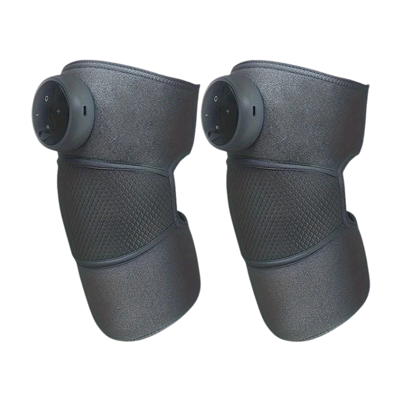 Massageador Therma Flex em uso no joelho