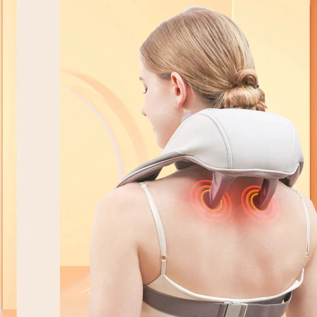 Massageador inteligente aplicação nas costas