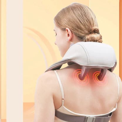 Massageador inteligente aplicação nas costas